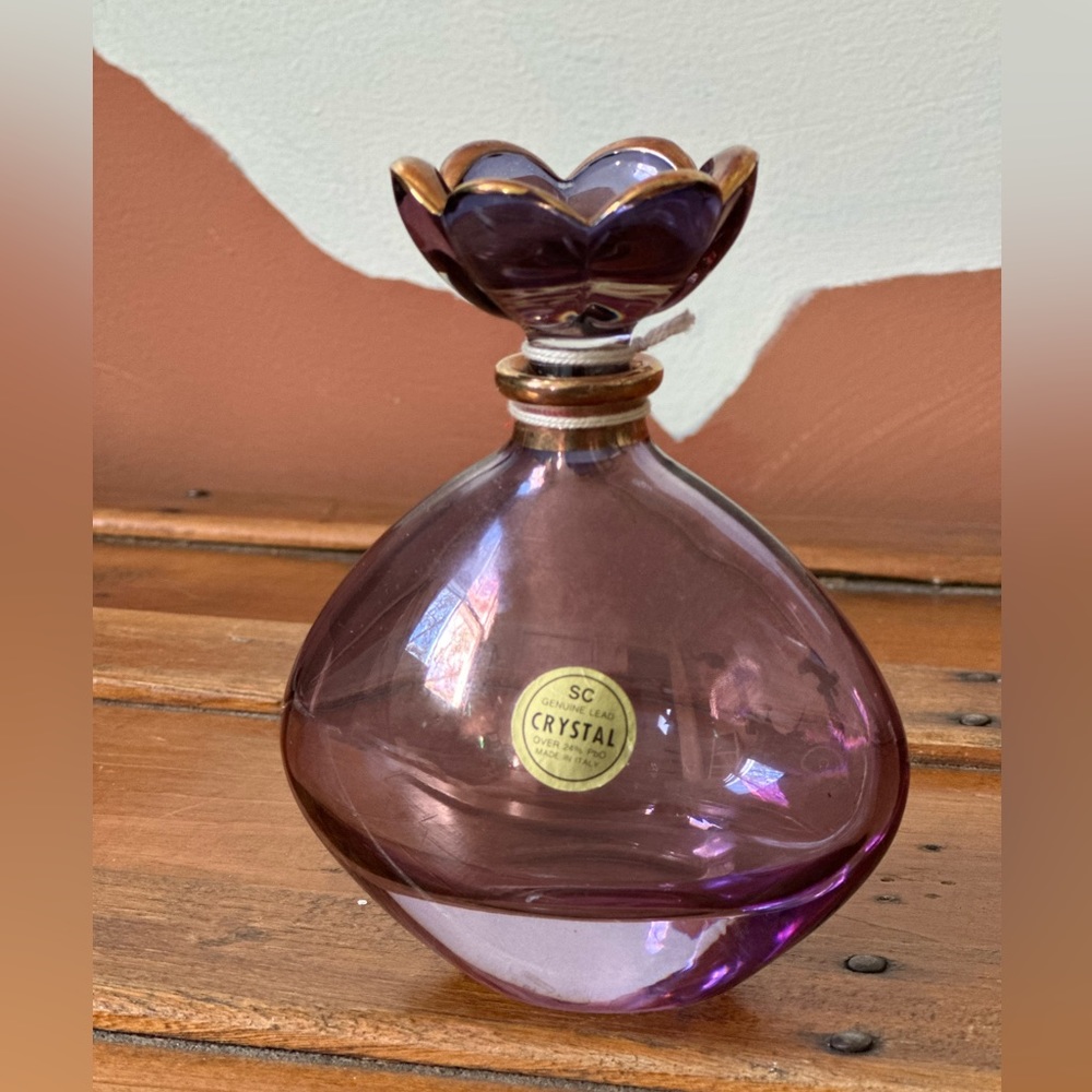 ✨Vintage Genuine Lead Crystal Perfume Bottle✨